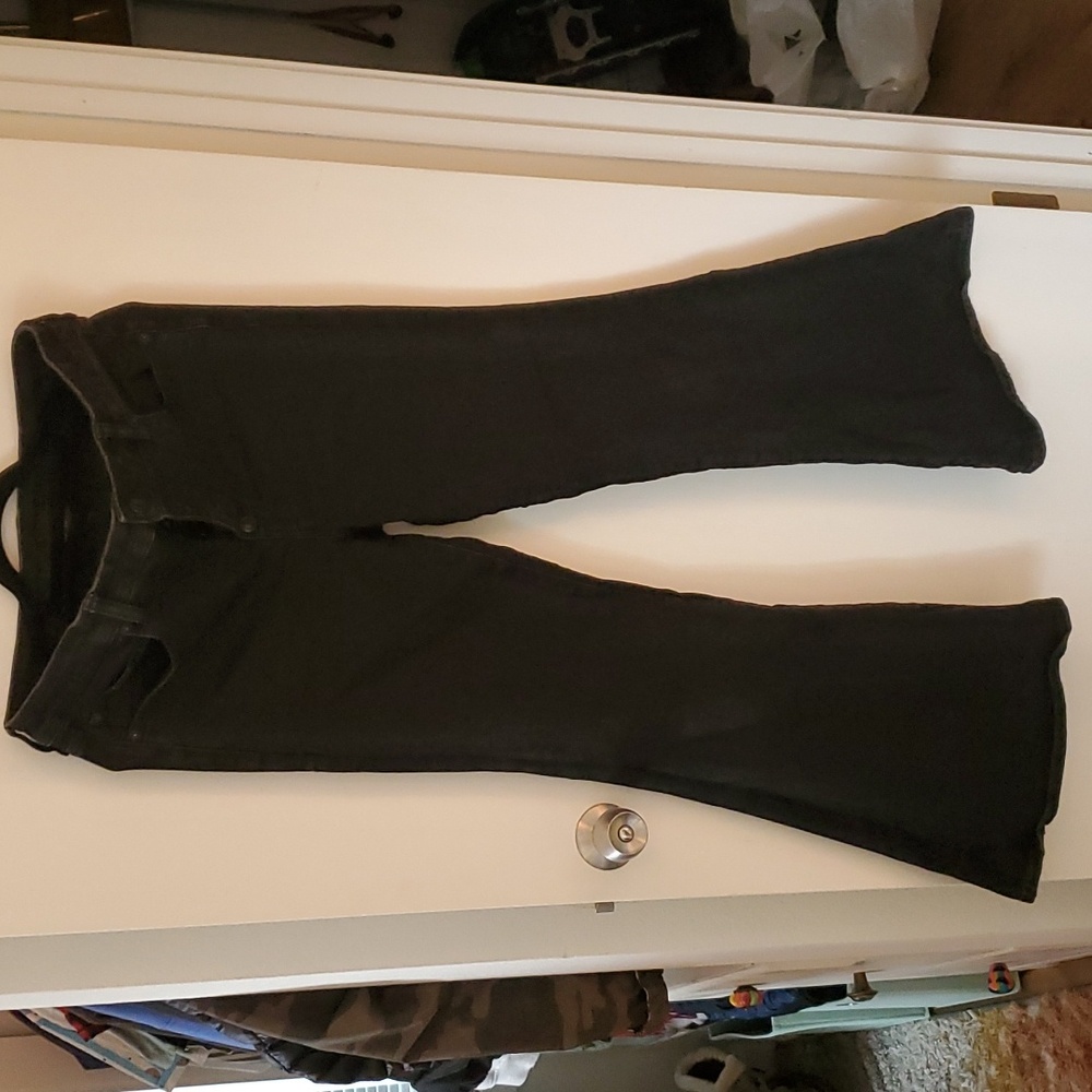 AE Flare High Waisted Jeans 12